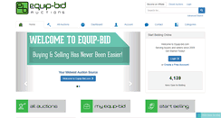 Desktop Screenshot of equip-bid.com