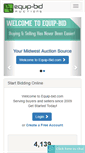 Mobile Screenshot of equip-bid.com
